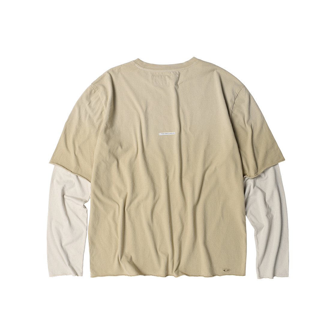 더바이닐하우스 유어셀프 레이어드 긴팔 티셔츠 샌드(Thevinylhouse Yourself Layered Ls Tee Sand) - 2
