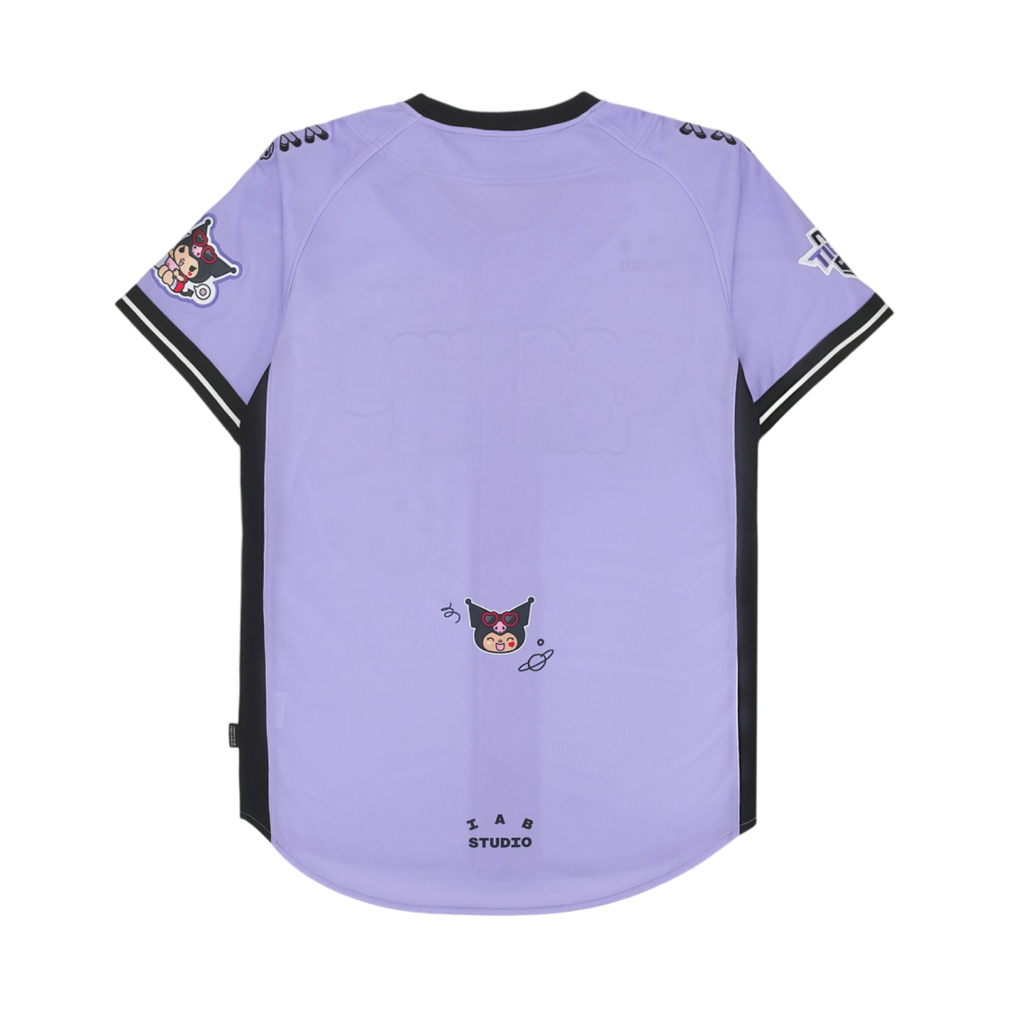 기아 타이거즈 x 쿠로미 26 레플리카 유니폼 블랙 퍼플 (논 마킹 버전)(Kia Tigers x Kuromi 26 Replica Jersey Black Purple (Non Marking Ver.)) - 2