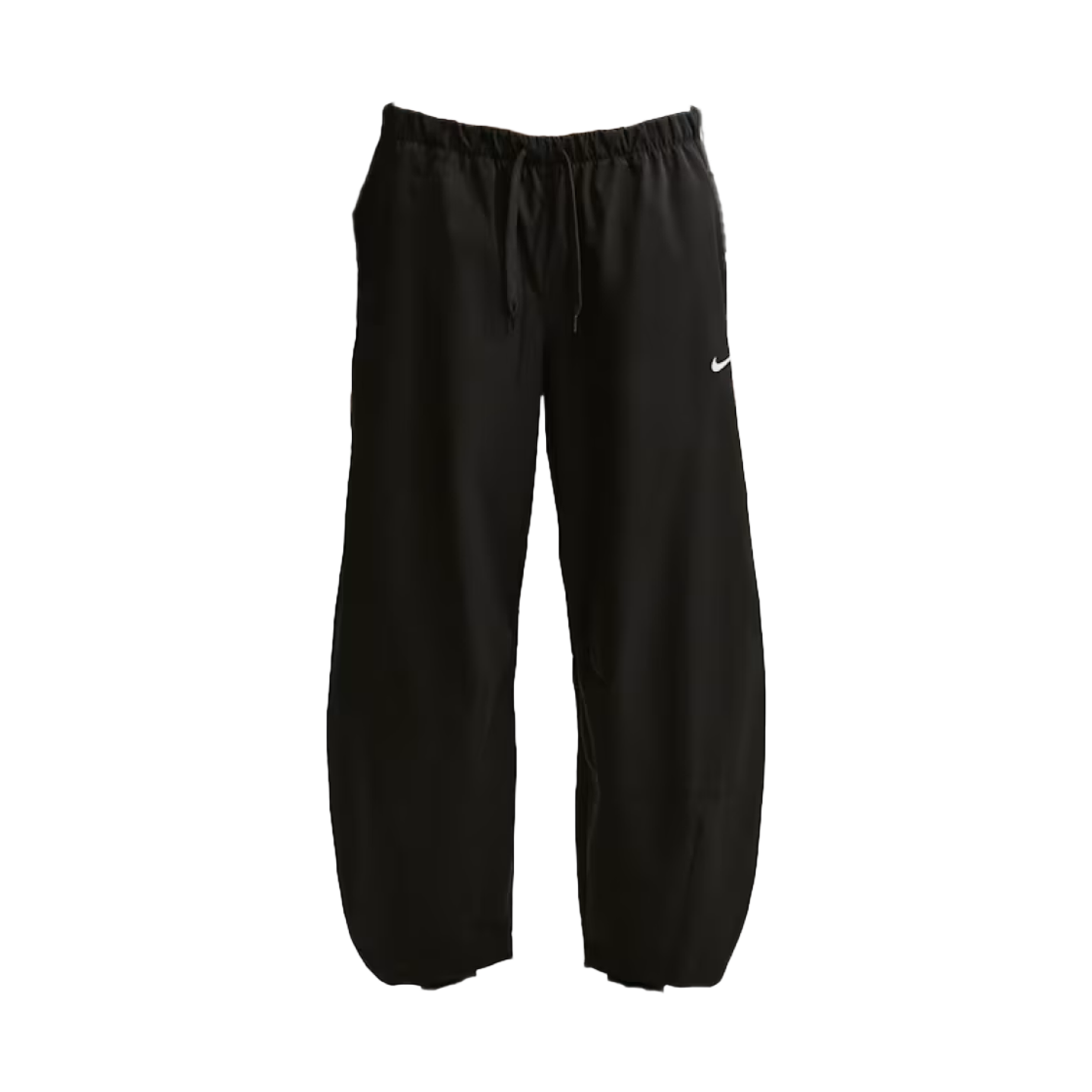 IU1982-010 (W) Nike NSW Loose Mid Rise Barrel Trousers Black Sail - Asia