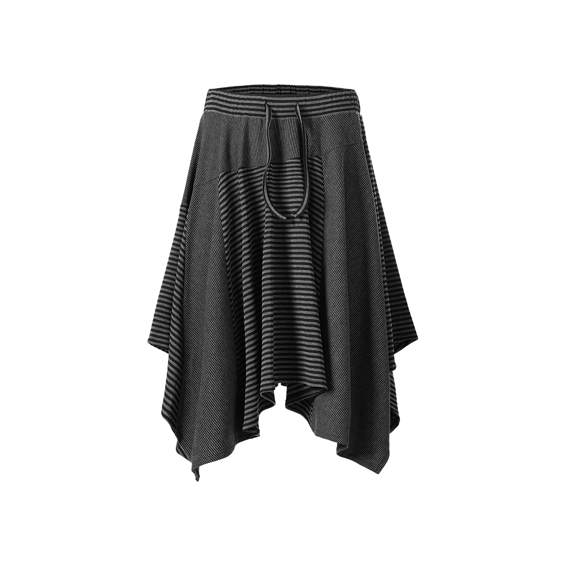 더바이닐하우스 트위스티드 드레이프 스커트(W) 블랙(Thevinylhouse Twisted Drape Skirt(W) Black) - 2