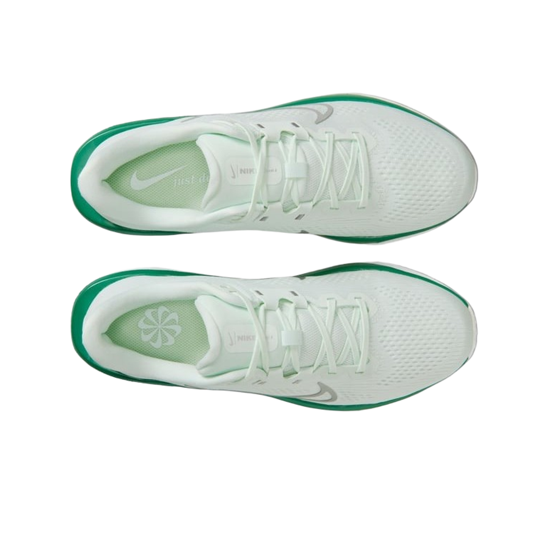 (W) 나이키 퀘스트 6 베얼리 그린 메탈릭 실버((W) Nike Quest 6 Barely Green Metallic Silver) - 2