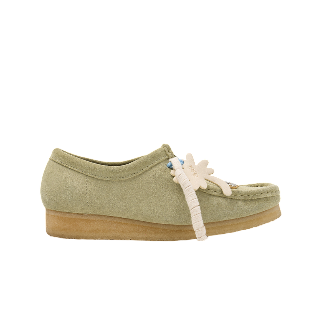 - (W) Clarks x Sinoon Cus Wallabee Charm Set Maple Suede