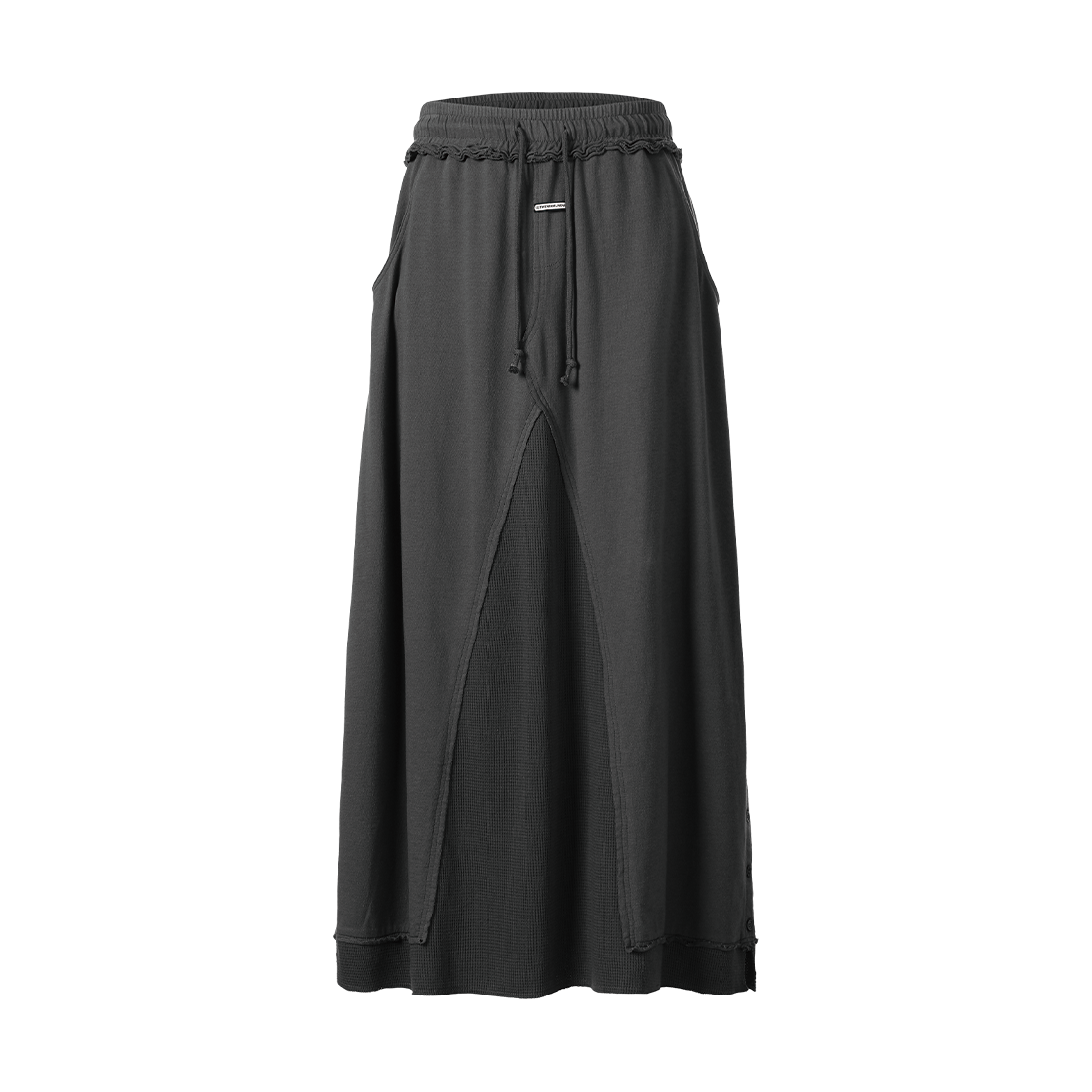 VH2GFFPA94ACH Thevinylhouse Multi Layer Sweatskirt(W) Charcoal