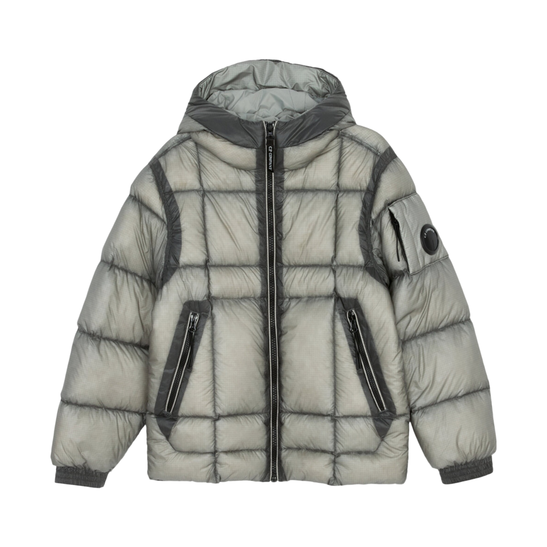 CUS022L3AB161820 (Kids) C.P. Company D.D. Shell Down Jacket Grey - 26FW