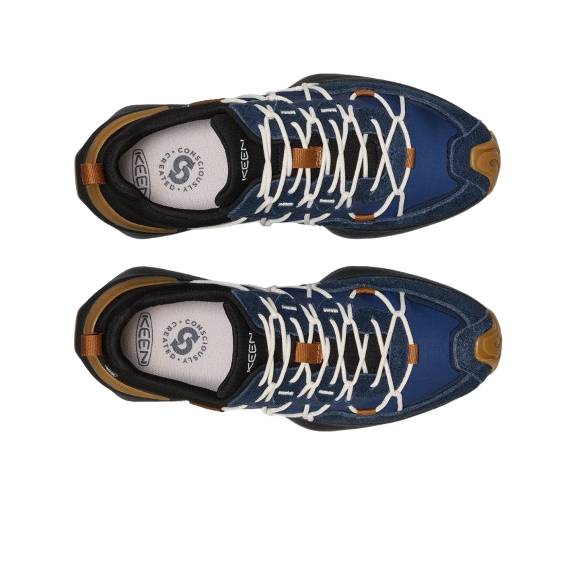 (W) 킨 유니크 트레커 스니커즈 나발 아카데미 로스티드 피칸((W) Keen Uneek Trekker Sneakers Naval Academy Roasted Pecan) - 2