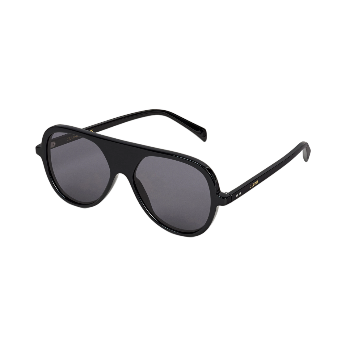 셀린느 블랙 프레임 66 선글라스 아세테이트 블랙(Celine Black Frame 66 Sunglasses in Acetate Black) - 2