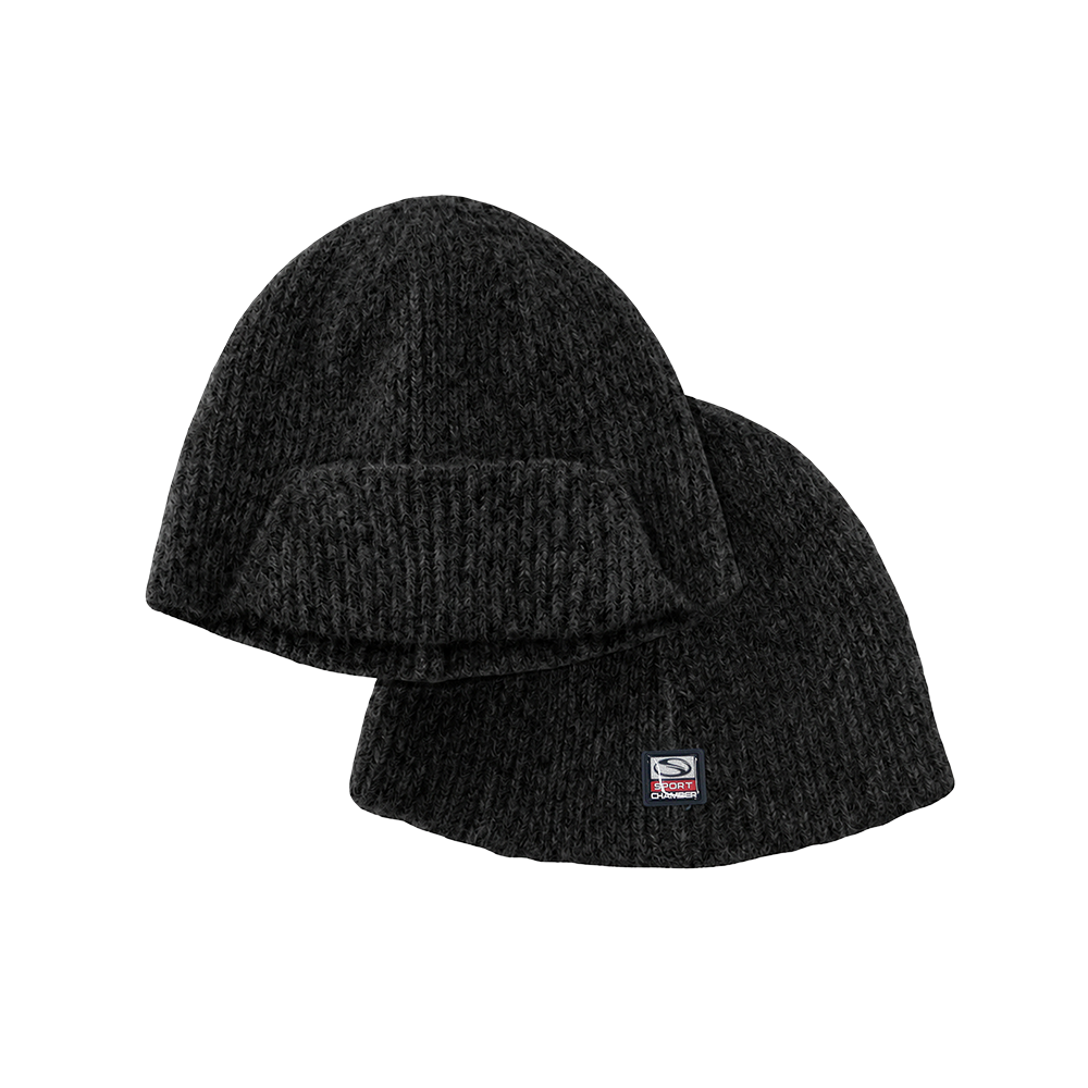 스포츠챔버 폴드업 비니 블랙(SPORT CHAMBER Fold-Up Beanie Black)