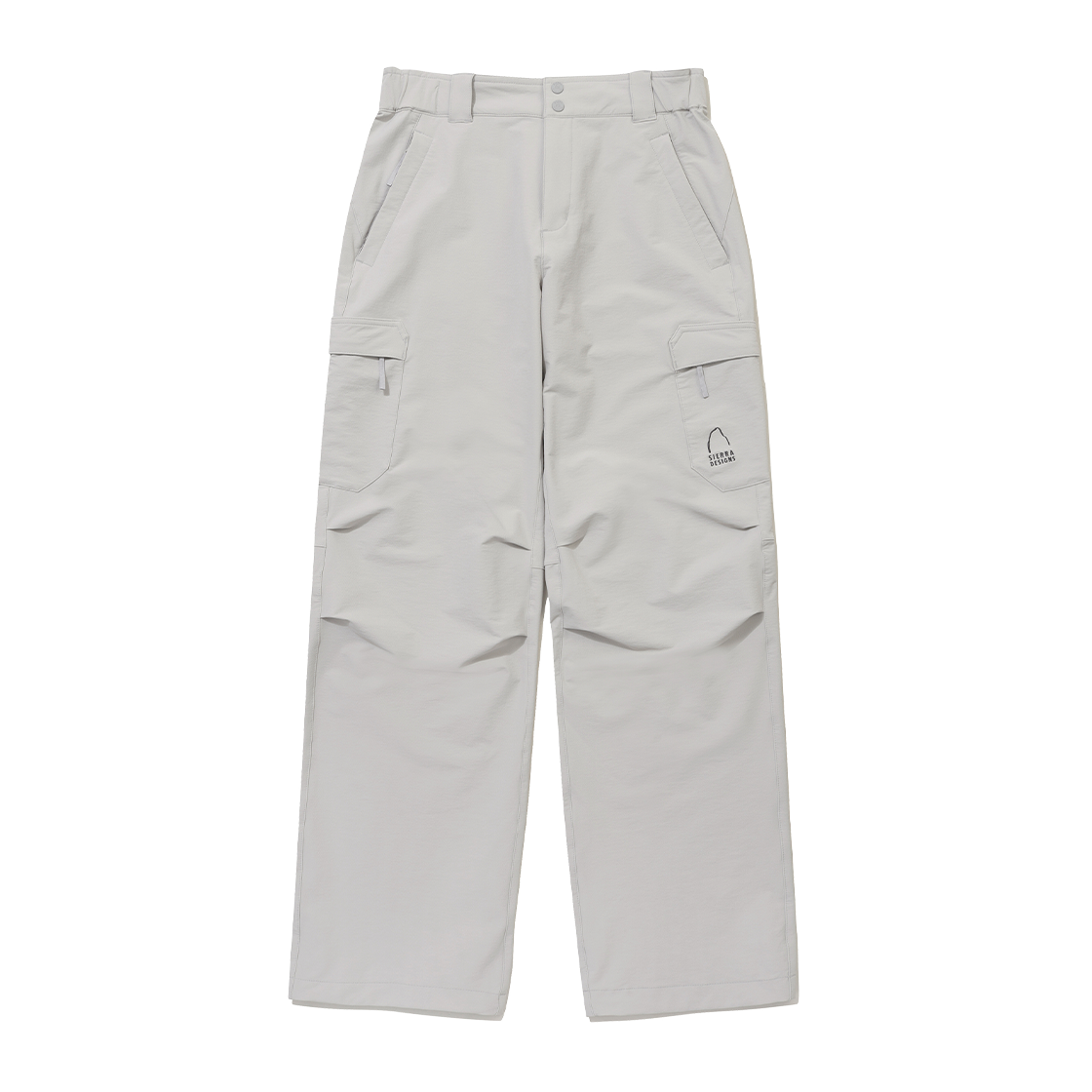 N6322HWP81LGY SIERRA DESIGNS W IRVINE Cargo Pants Semi-Wide Fit Light Grey