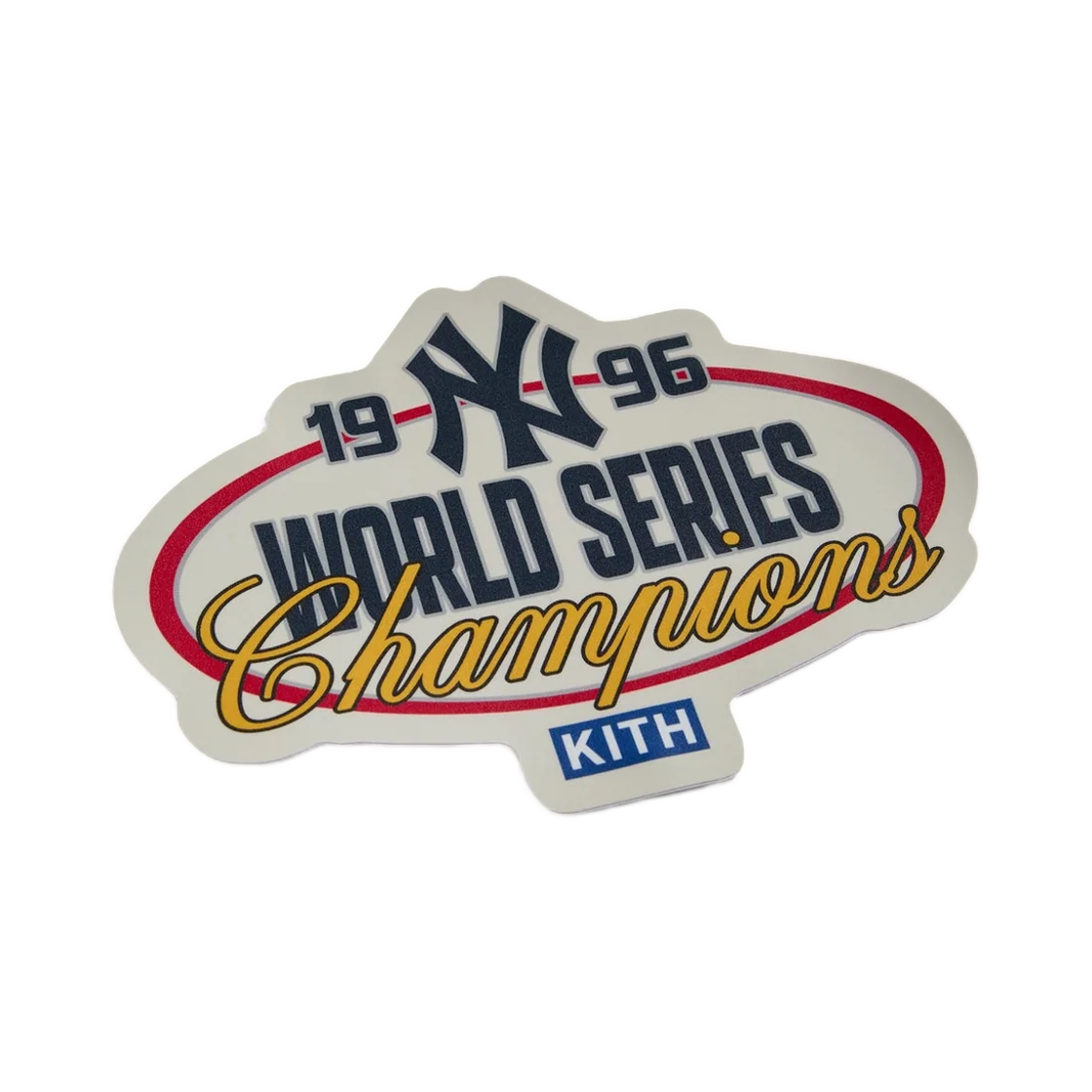 키스 포 뉴욕 양키스 바이닐 스티커 멀티(Kith for the New York Yankees Vinyl Sticker Multi)
