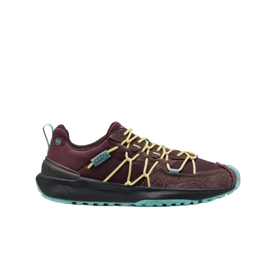 1032790 (W) Keen Uneek Trekker Sneakers Huckleberry Lemon Grass