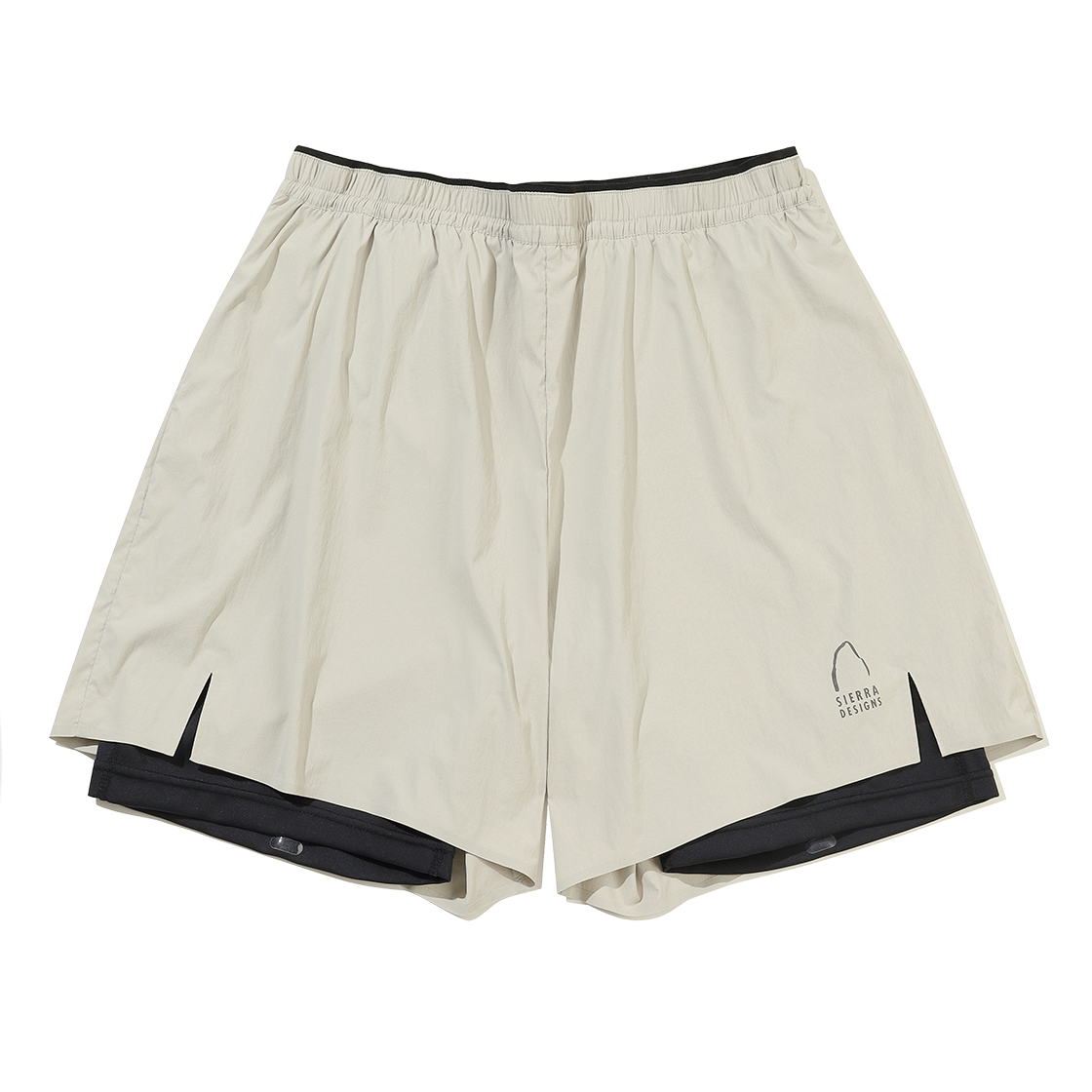 N6322HHP71BEI SIERRA DESIGNS W SUNBOW 2-in-1 5.5-Inch Shorts Beige