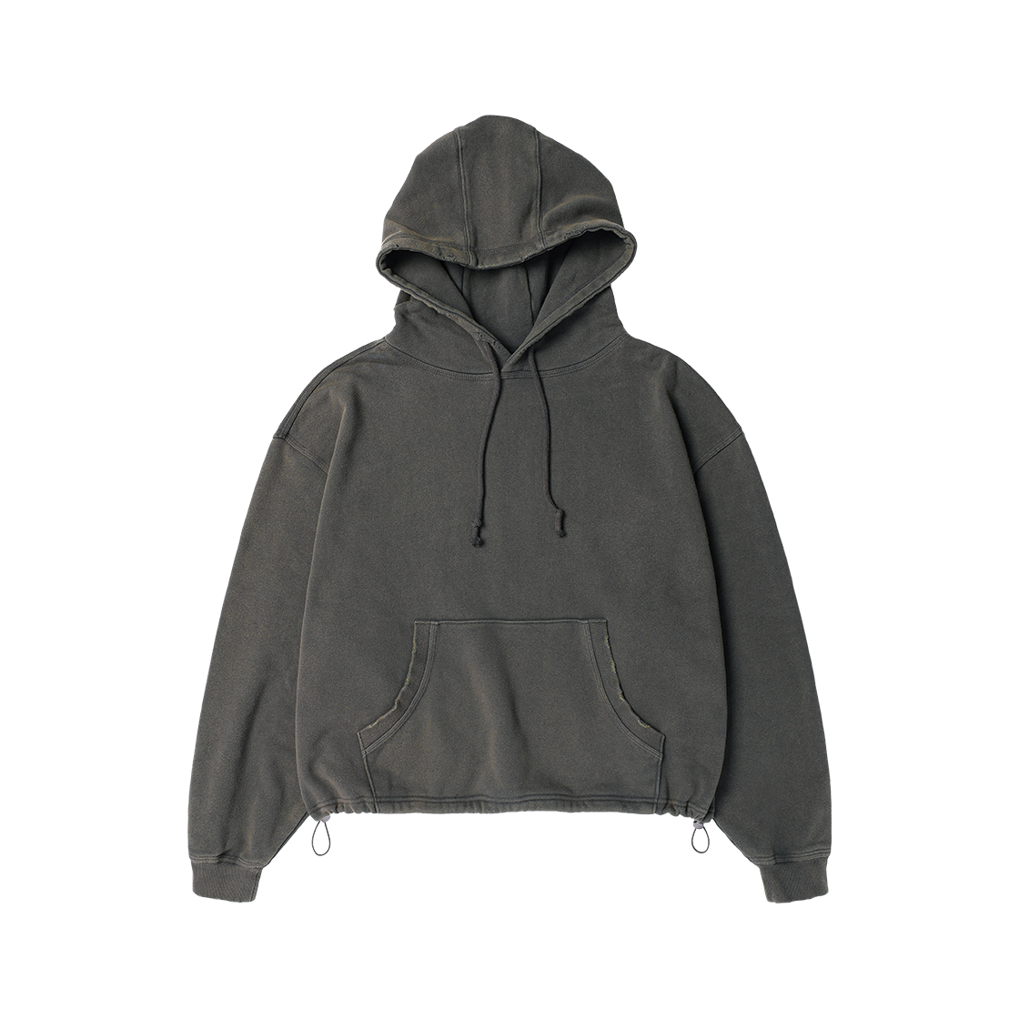 VH2GFUM400ACH Thevinylhouse String Washed Hoodie Charcoal