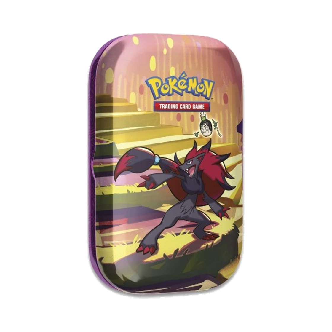 포켓몬 TCG 스칼렛 & 바이올렛 슈라우디드 페이블 미니 틴 조로아크 & 차데스 (영문판)(Pokemon TCG Scarlet & Violet-Shrouded Fable Mini Tin Zoroark & Poltchageist (English Ver.)) - 1