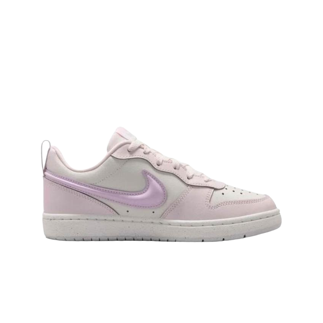 IQ9796-151 (GS) Nike Court Borough Low Recraft Purple White
