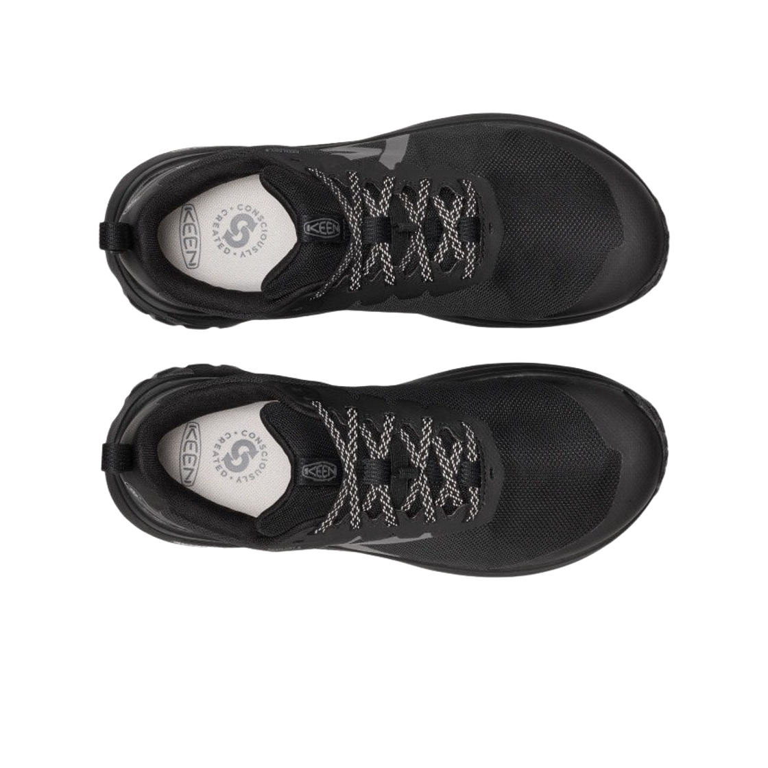 킨 롬 워터프루프 트레일 러닝 슈즈 블랙(Keen Roam Waterproof Trail Running Shoes Black) - 2