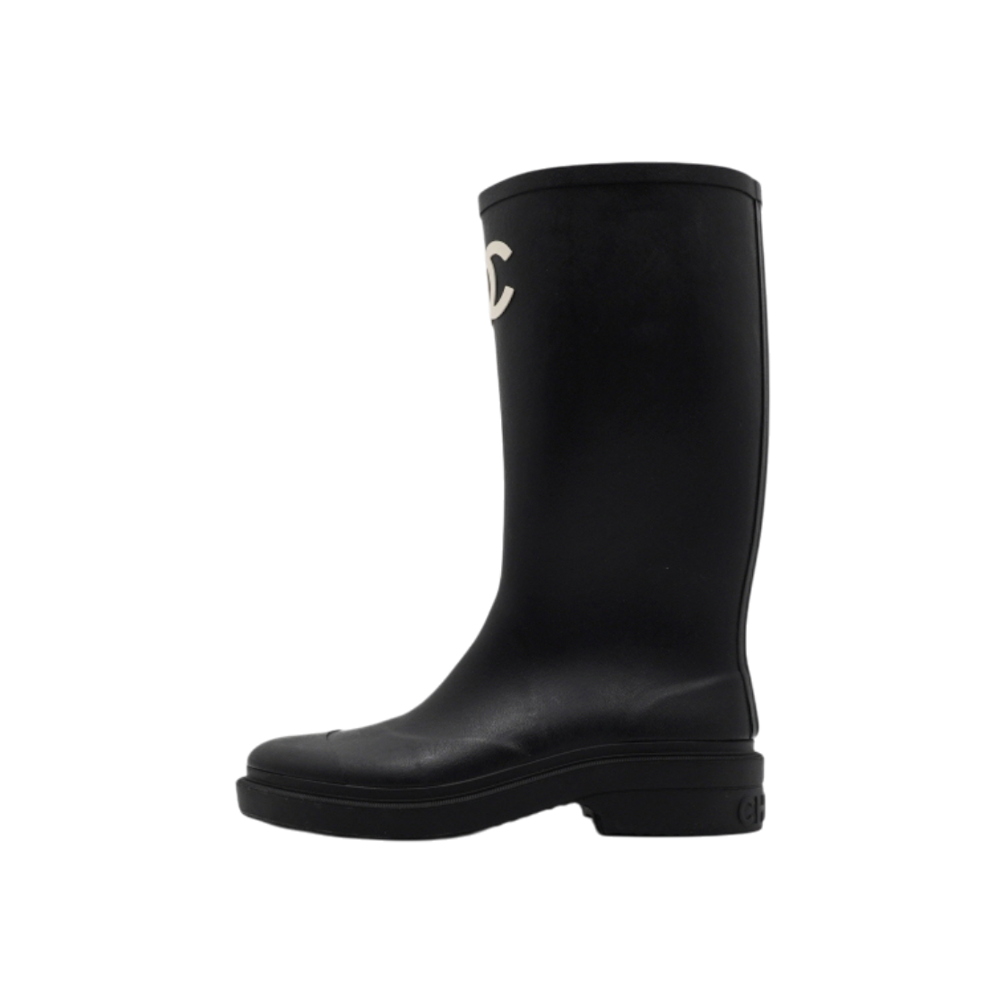 ITNI73AREHGT Chanel Cowchoc Rubber Women Rain Boots