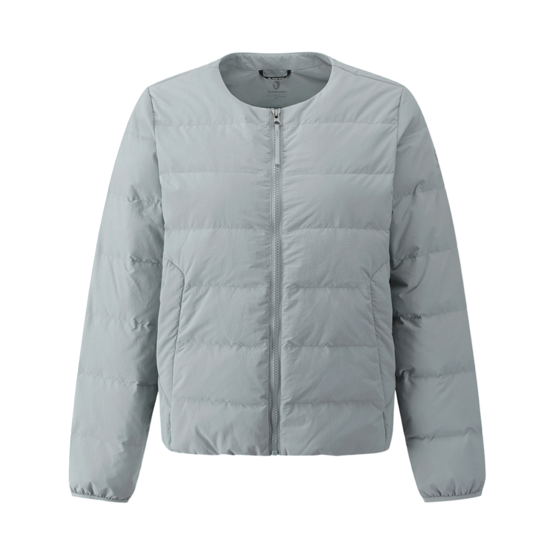 1BYPAWV526NW (W) Black Yak Lodge Neckless Down Jacket 2 Jade Green