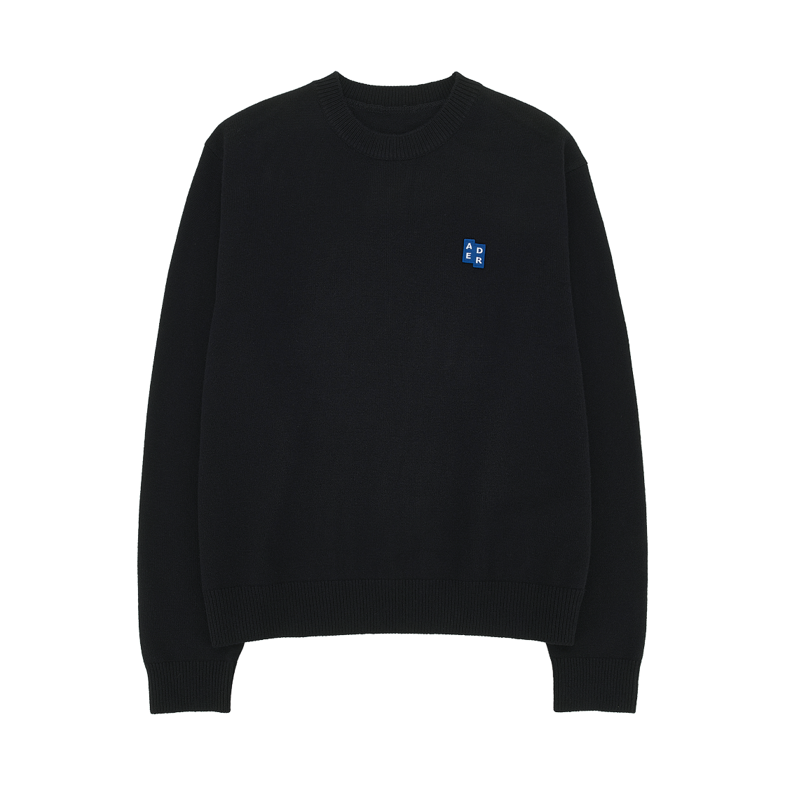 아더에러 시그니피컨트 TRS 태그 니트 01 느와르(Ader Error Sig; TRS Tag Knit 01 Noir)