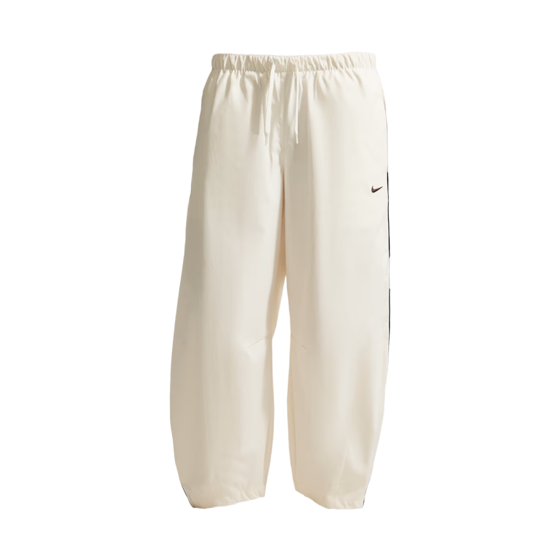 IU1982-133 (W) Nike NSW Loose Mid Rise Barrel Trousers Sail Black - Asia