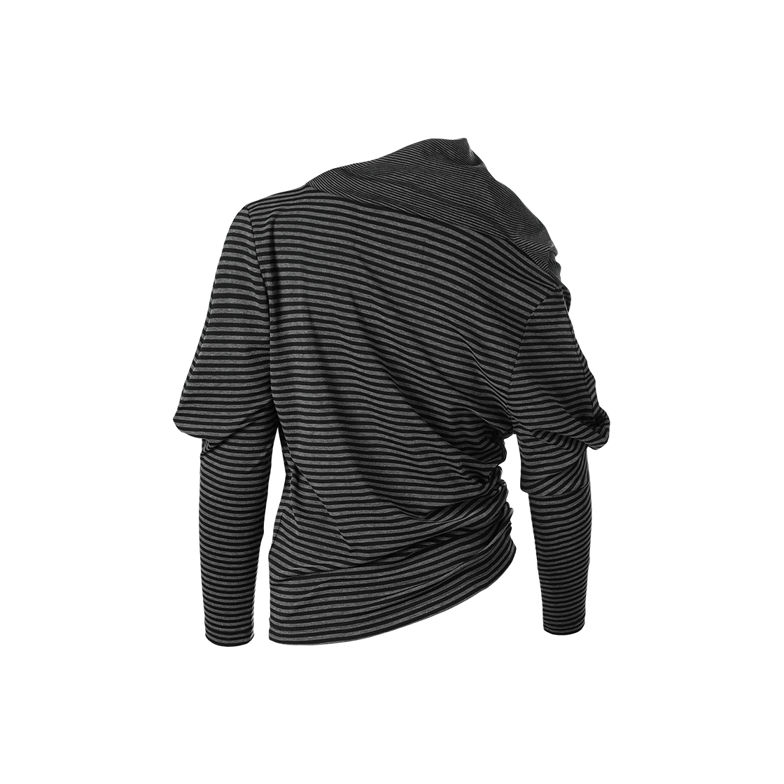 더바이닐하우스 트위스티드 드레이프 탑(W) 블랙(Thevinylhouse Twisted Drape Top(W) Black) - 3