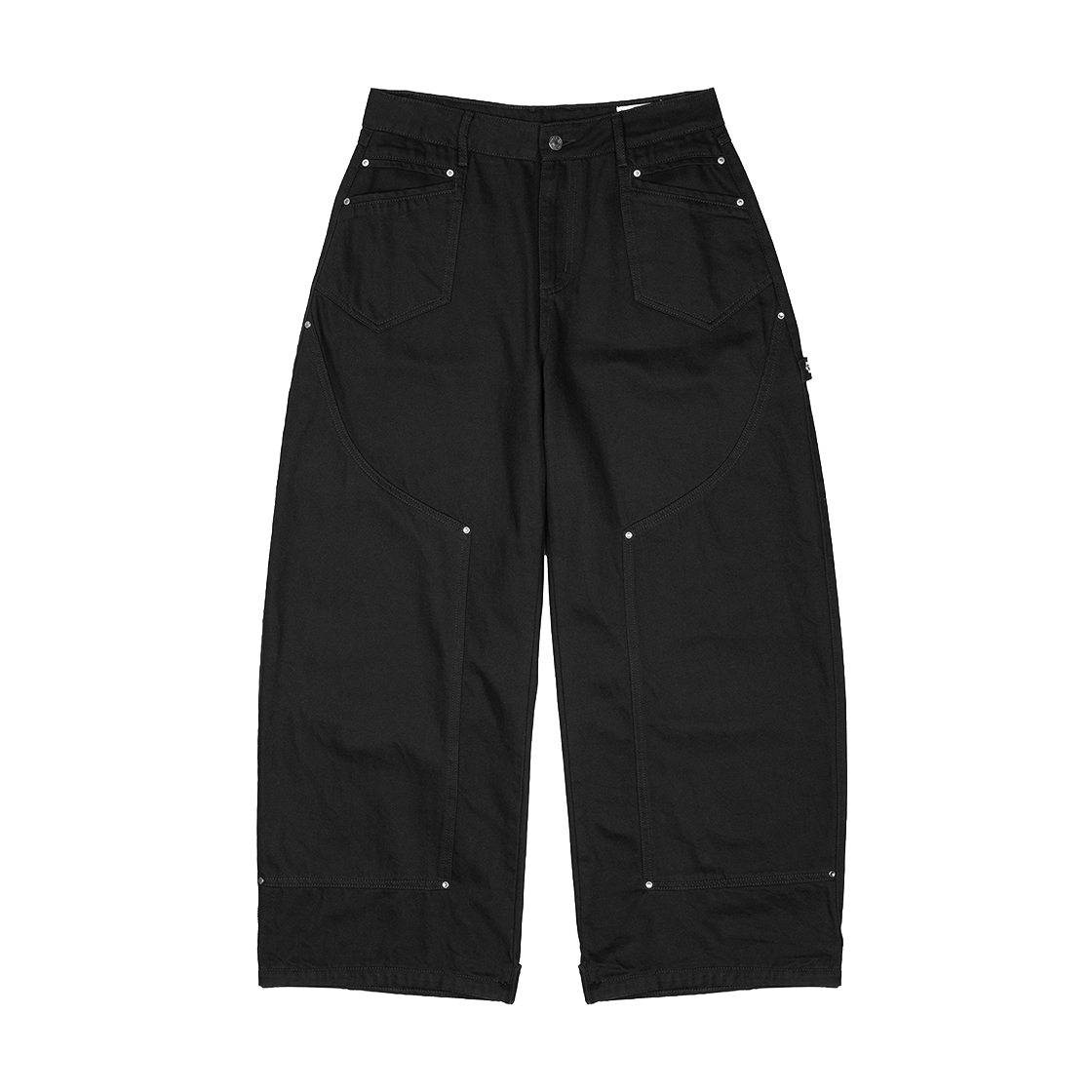 P0000ETJ Roughneck Curved Work Pants Black