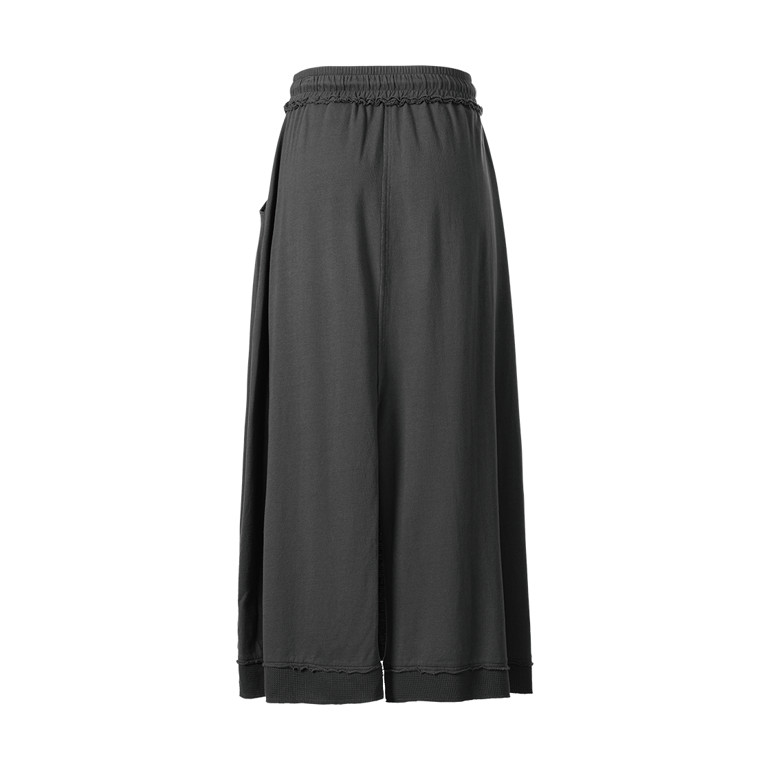 더바이닐하우스 멀티 레이어 스웨트 스커트(W) 차콜(Thevinylhouse Multi Layer Sweatskirt(W) Charcoal) - 3