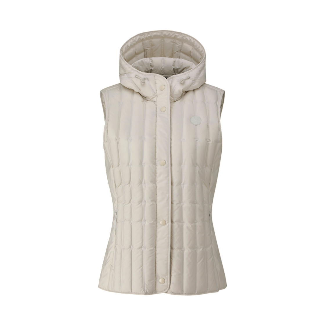 1BYPAWV508IV (W) Black Yak Lukla Tube Down Vest 2 Ivory
