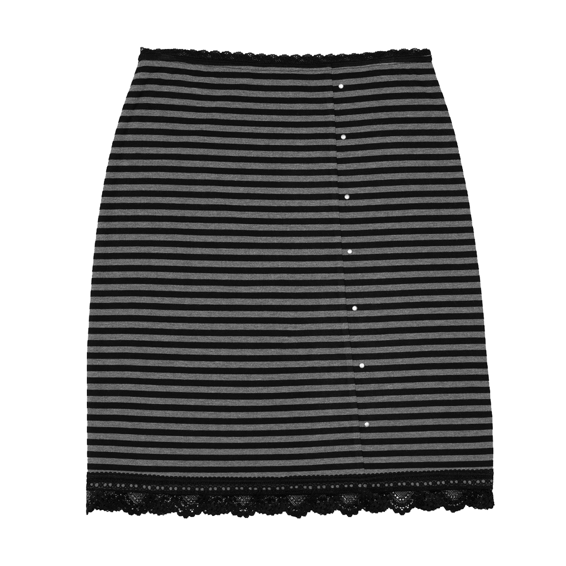 P0000ETB Roughneck Stripe Lace Skirt