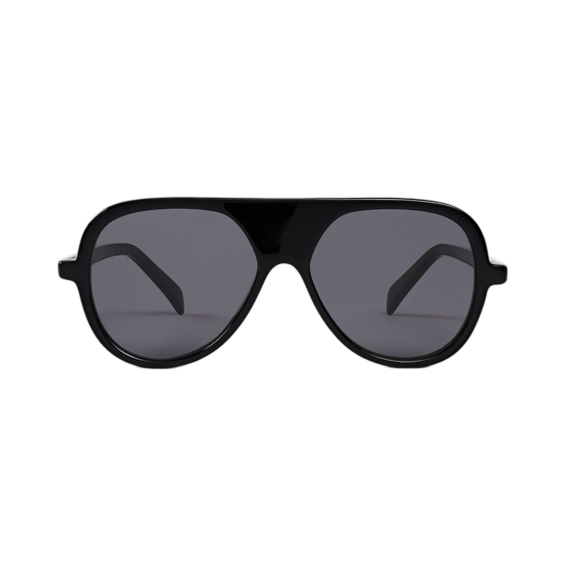 4S366CPLB-38NO Celine Black Frame 66 Sunglasses in Acetate Black
