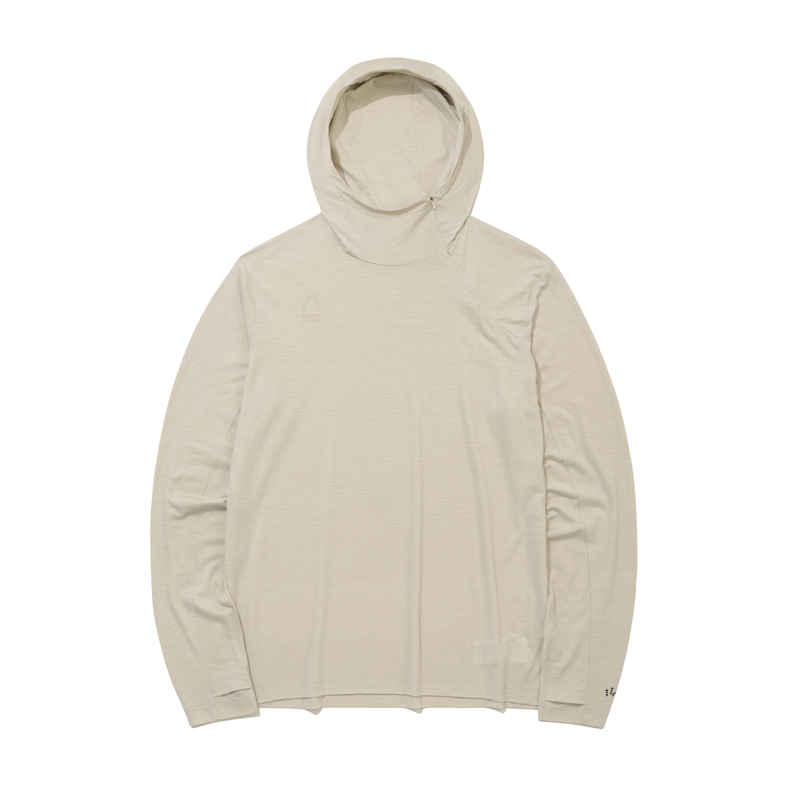N6321SHD81BEI SIERRA DESIGNS SIERRA Wool Hoodie Light Beige
