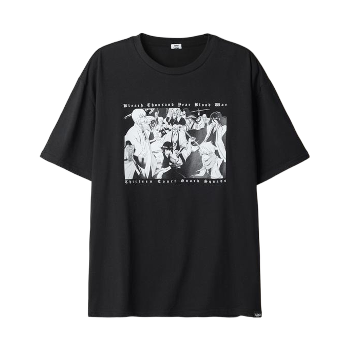 SPRLG49U05 Spao x Bleach Short Sleeve T-Shirt Graphic Black