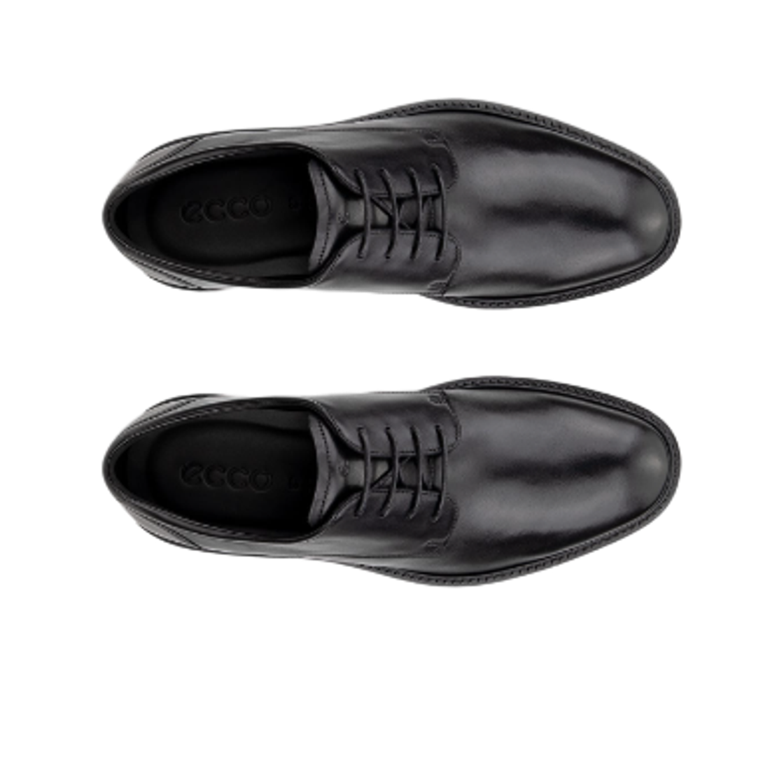 에코 메트로폴 프라하 레더 더비 슈즈 블랙(Ecco Metropole Prague Leather Derby Shoes Black) - 2
