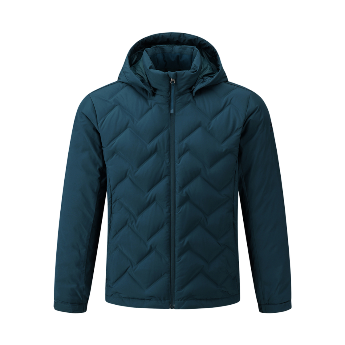 1BYPAWV011TE Black Yak Zerospot Hooded Down Jacket #1 Teal