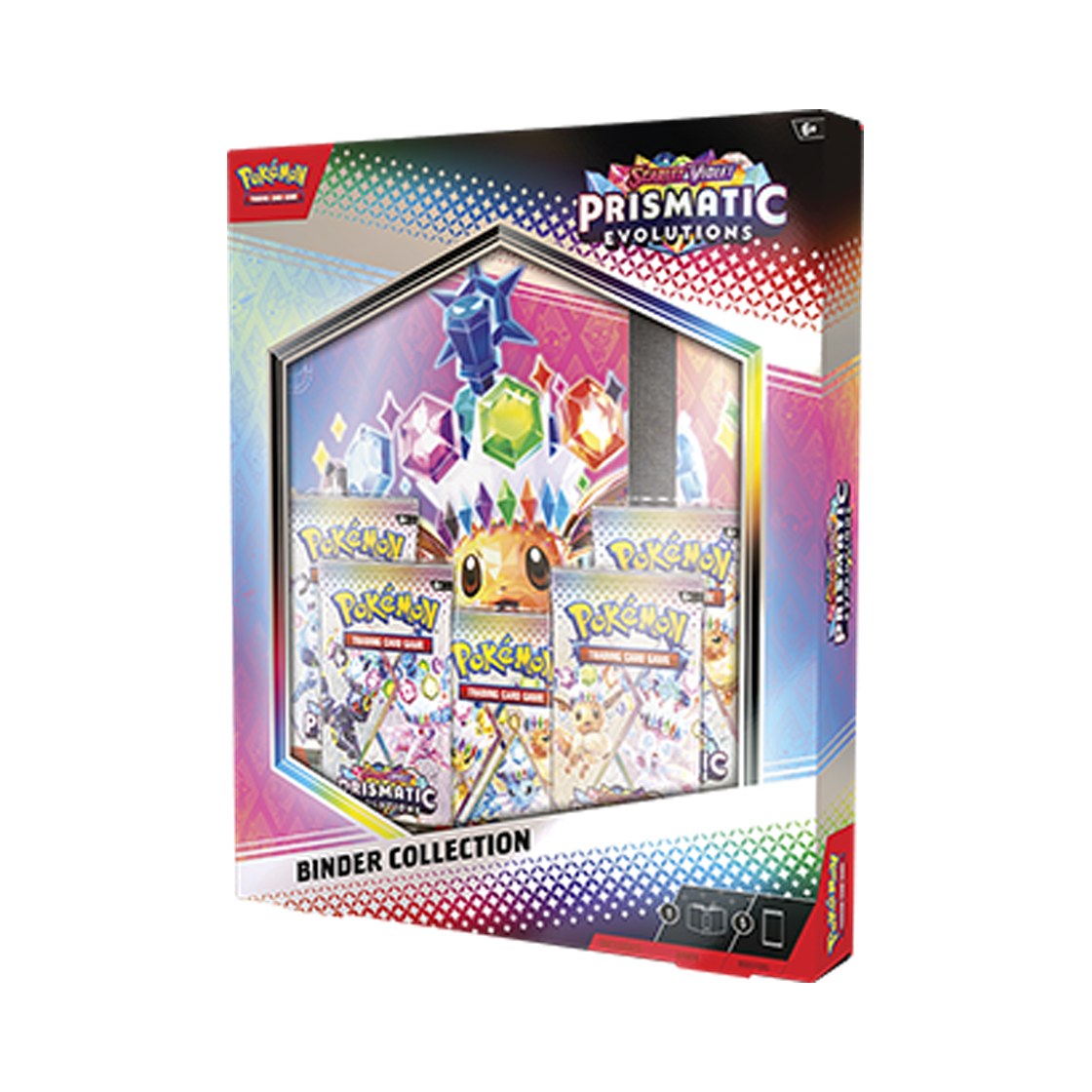 포켓몬 TCG 스칼렛 & 바이올렛 프리즈매틱 에볼루션즈 바인더 컬렉션 (영문판)(Pokemon TCG Scarlet & Violet Prismatic Evolutions Binder Collection (English Ver.)) - 1