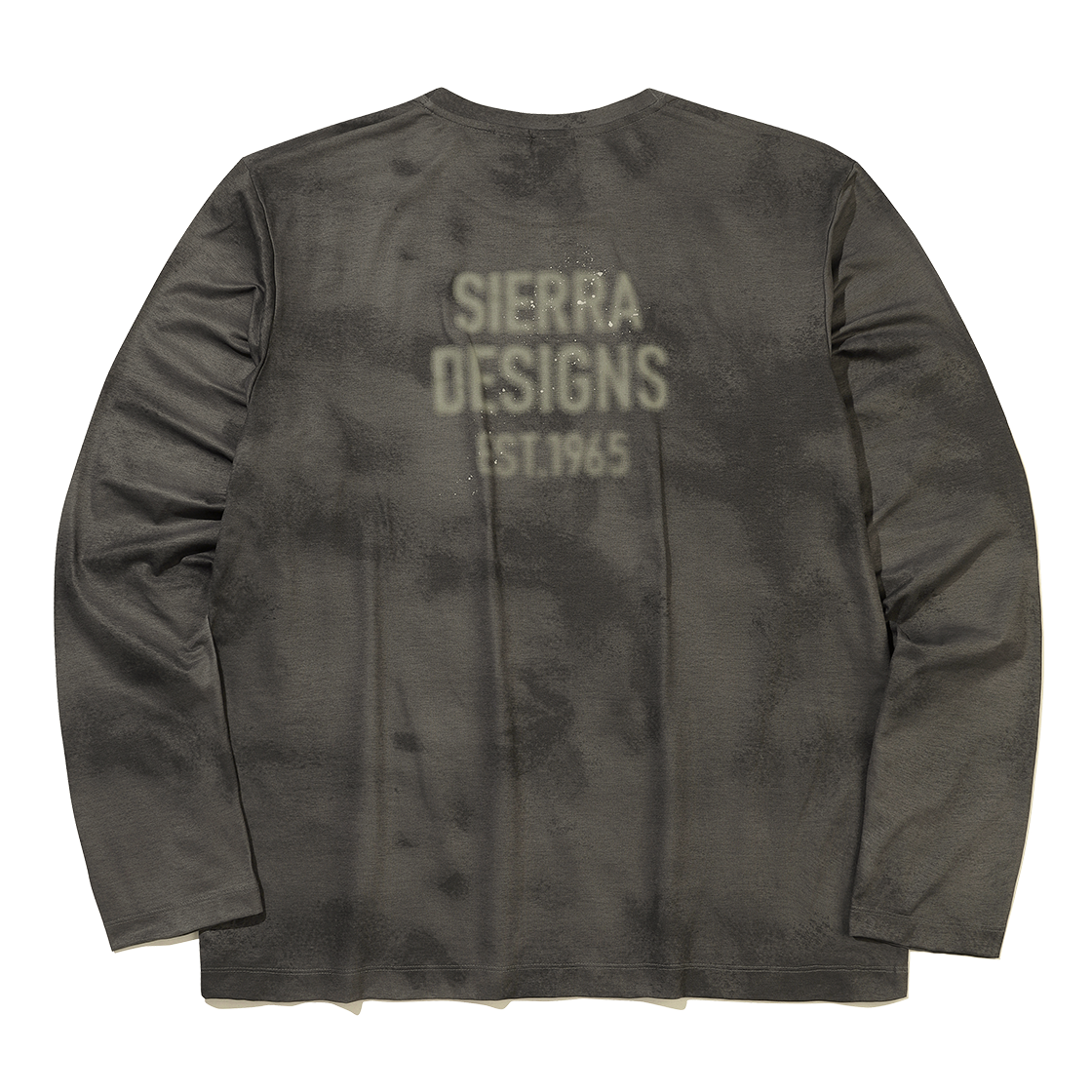 N6321HRL71CHC SIERRA DESIGNS DUSK Graphic Long Sleeve Charcoal