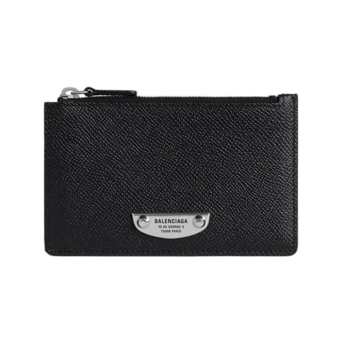 A007212ACS21000 Balenciaga Le City Uptown Long Coin and Card Holder Black