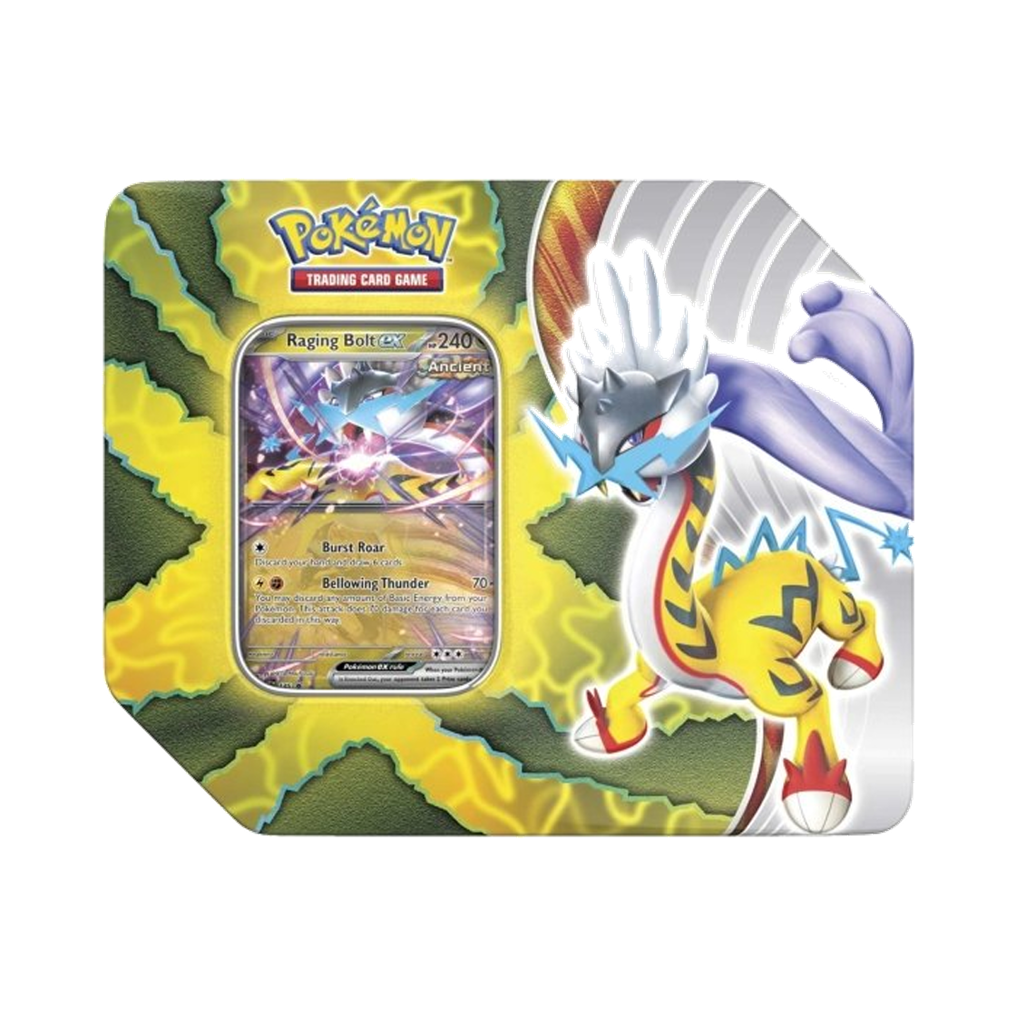 포켓몬 TCG 패러독스 데스티니즈 틴 날뛰는 우레 ex (영문판)(Pokemon TCG Paradox Destinies Tin Raging Bolt ex (English Ver.)) - 1