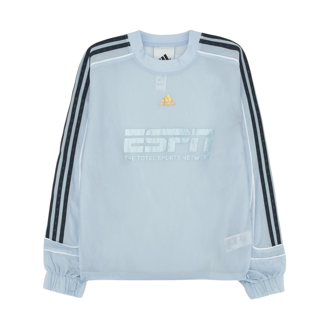 KC6402 (W) Adidas Teamgeist 2.0 Sweatshirt Crystal Sky - KR Sizing