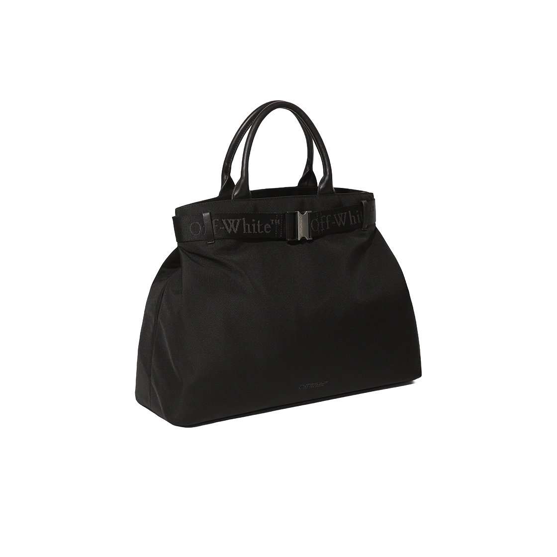 오프화이트 EW 토트 백 L (블랙)(Off-White EW Tote Bag L (Black)) - 3
