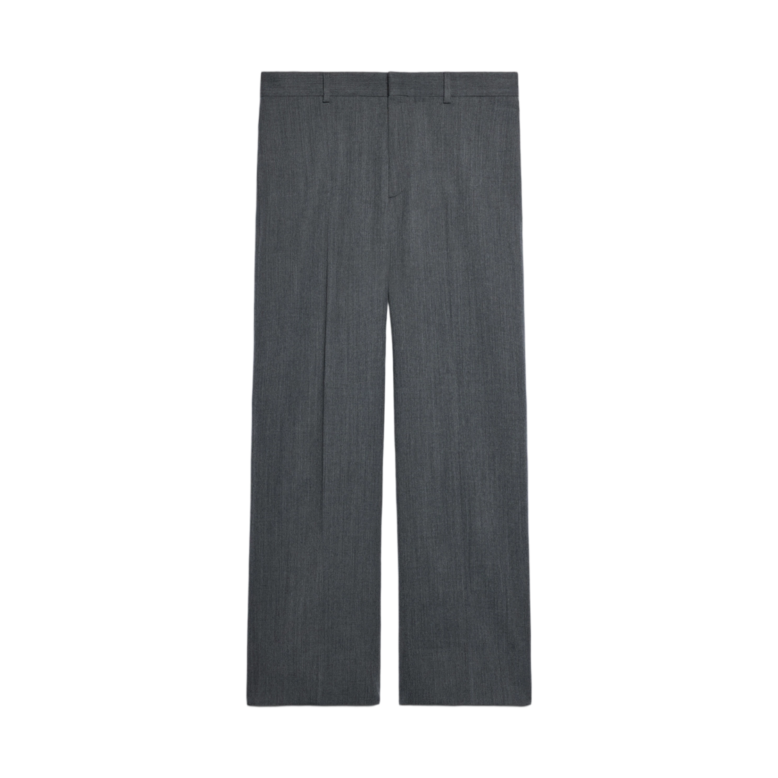 RP09G4R37-09ME Celine Straight Leg Trousers Grey Melange