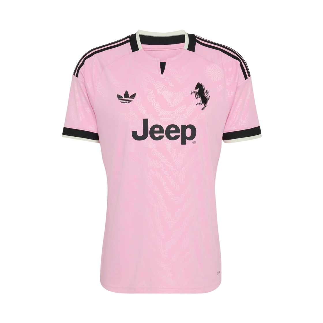 KR4647 Adidas Juventus FC 2026/27 Away Jersey True Pink Black - KR Sizing (Non Marking Ver.)