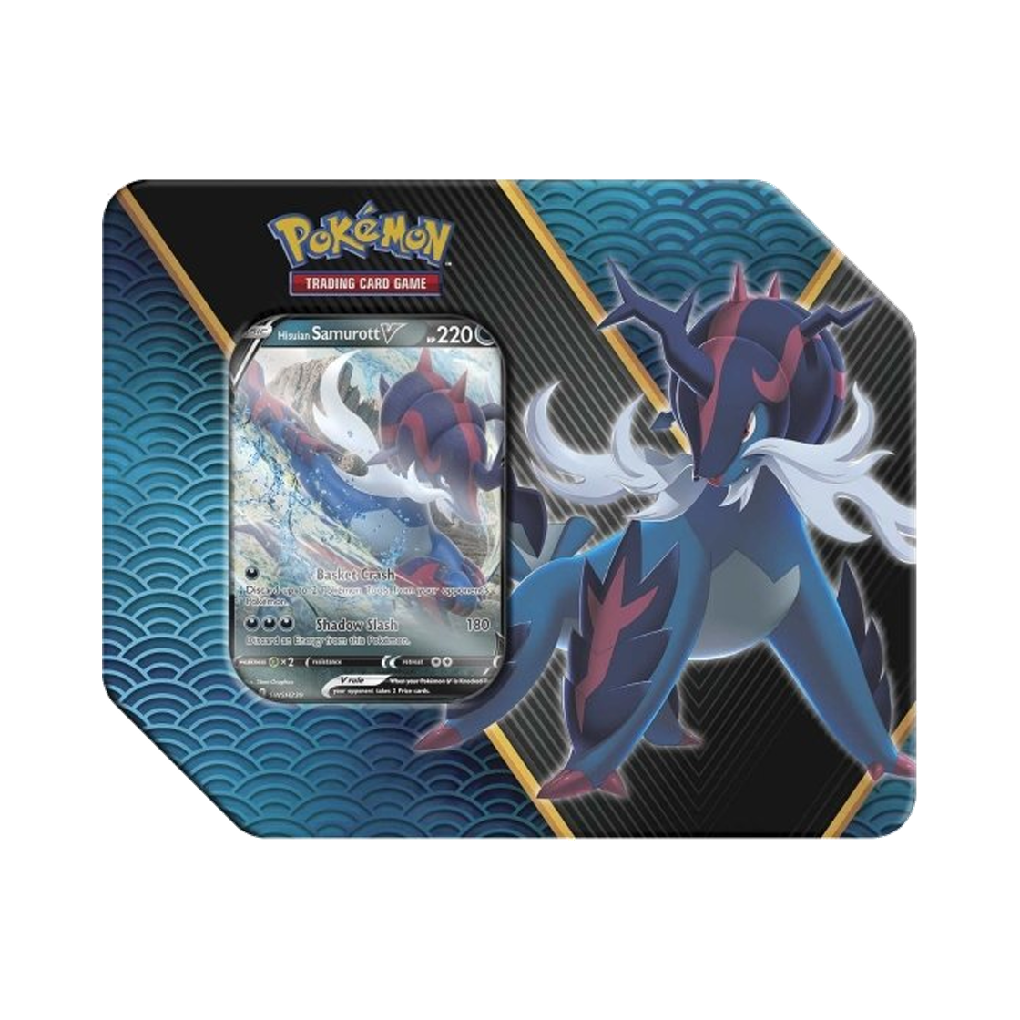 포켓몬 TCG 다이버전트 파워스 틴 히스이 대검귀 V (영문판)(Pokemon TCG Divergent Powers Tin Hisuian Samurott V (English Ver.)) - 1