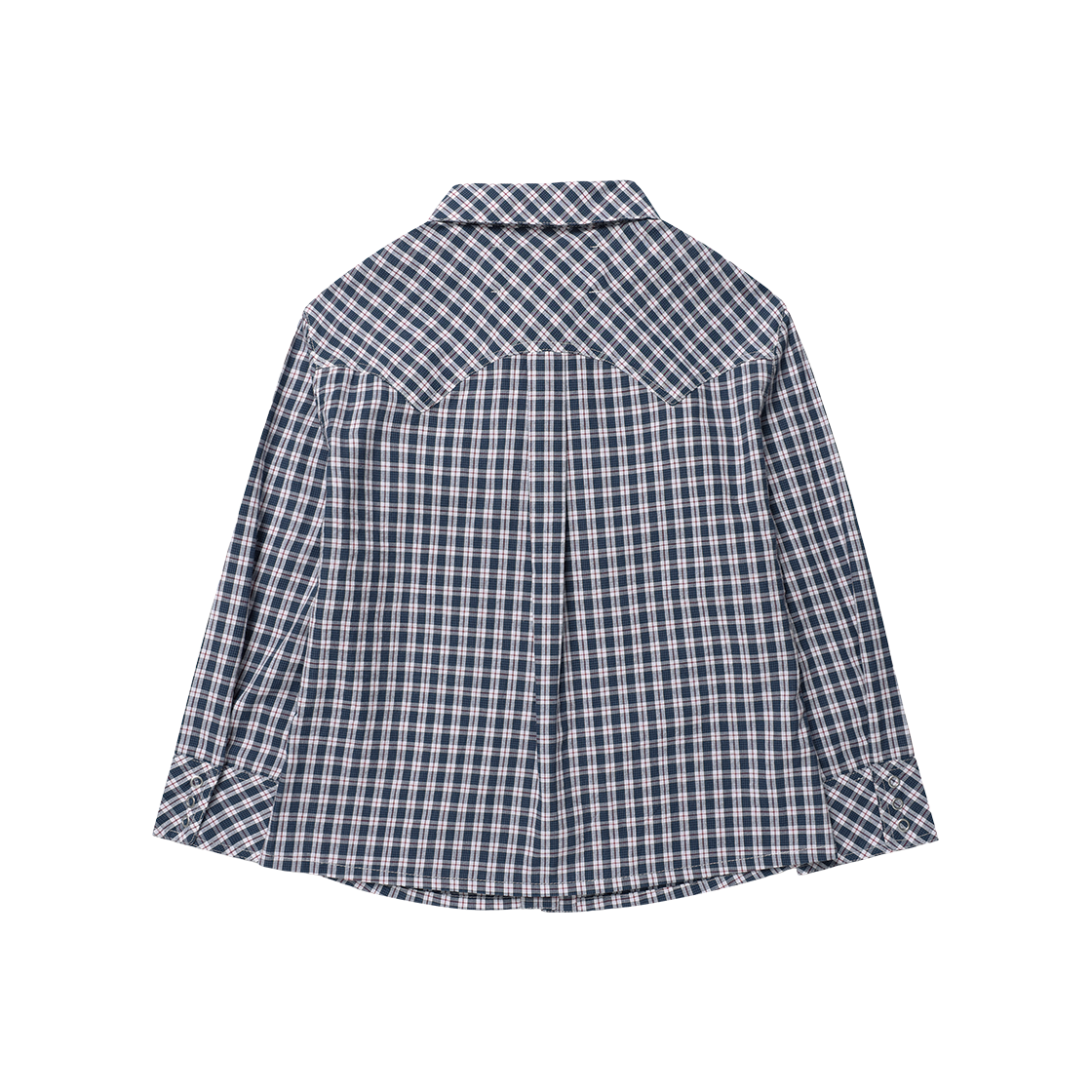 더바이닐하우스 쓰리쿼터 슬리브 셔츠(W) 블루(Thevinylhouse Three-Quarter Sleeve Shirts (W) Blue) - 2