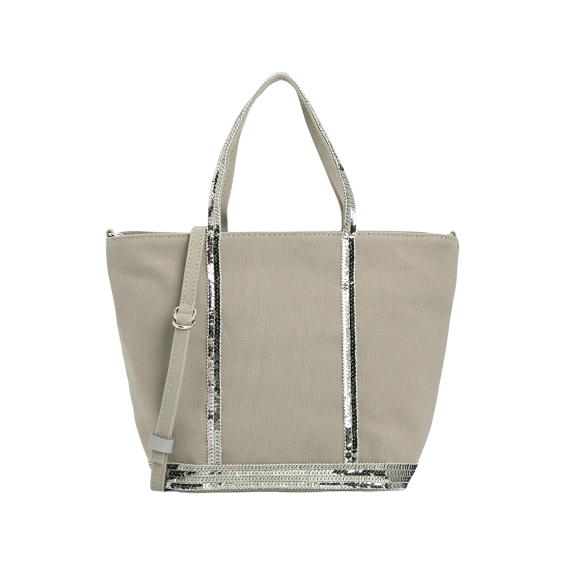 0PVE01-V40435-966 Vanessa Bruno Canvas S Cabas Tote Grey