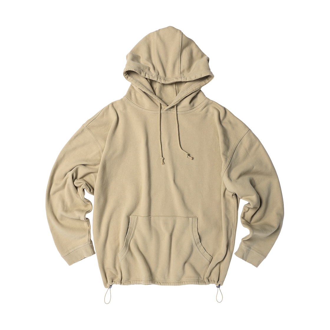 더바이닐하우스 스트링 워시드 후디 샌드(Thevinylhouse String Washed Hoodie Sand) - 3