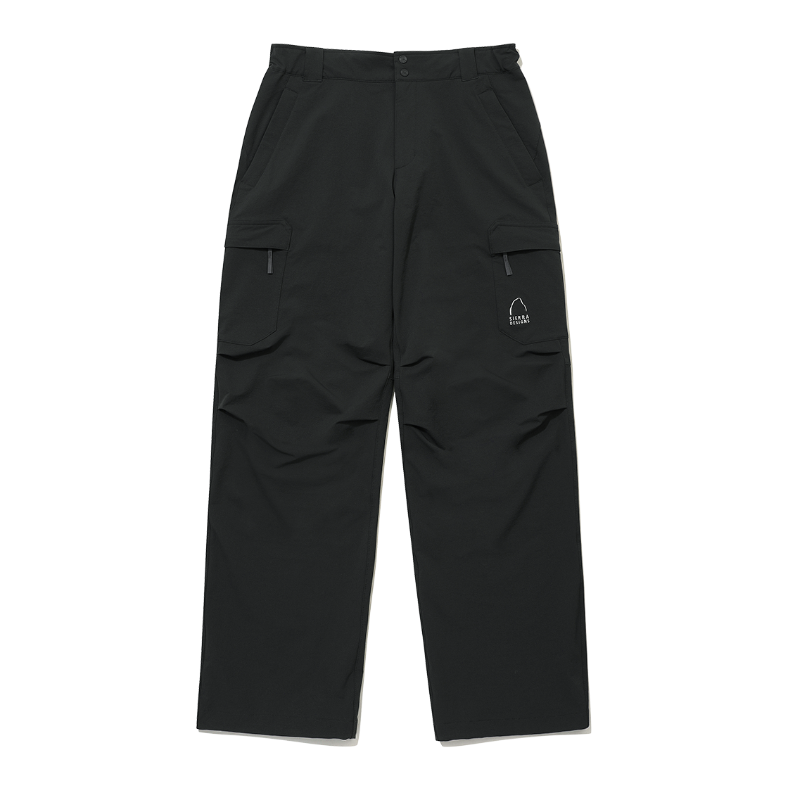 N6321HWP81BLK SIERRA DESIGNS IRVINE Cargo Pants Semi-Wide Fit Black