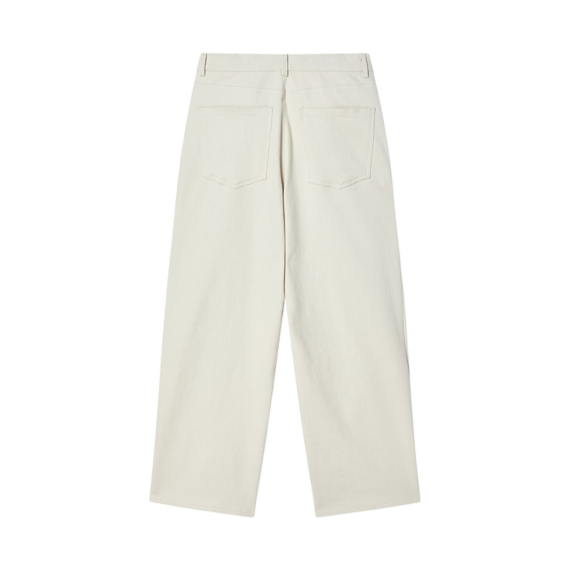 엔 아카이브 럭스 페브릭 몰스킨 팬츠 아이보리(N ARCHIVE Lux Fabric Molskin Pants Ivory) - 2