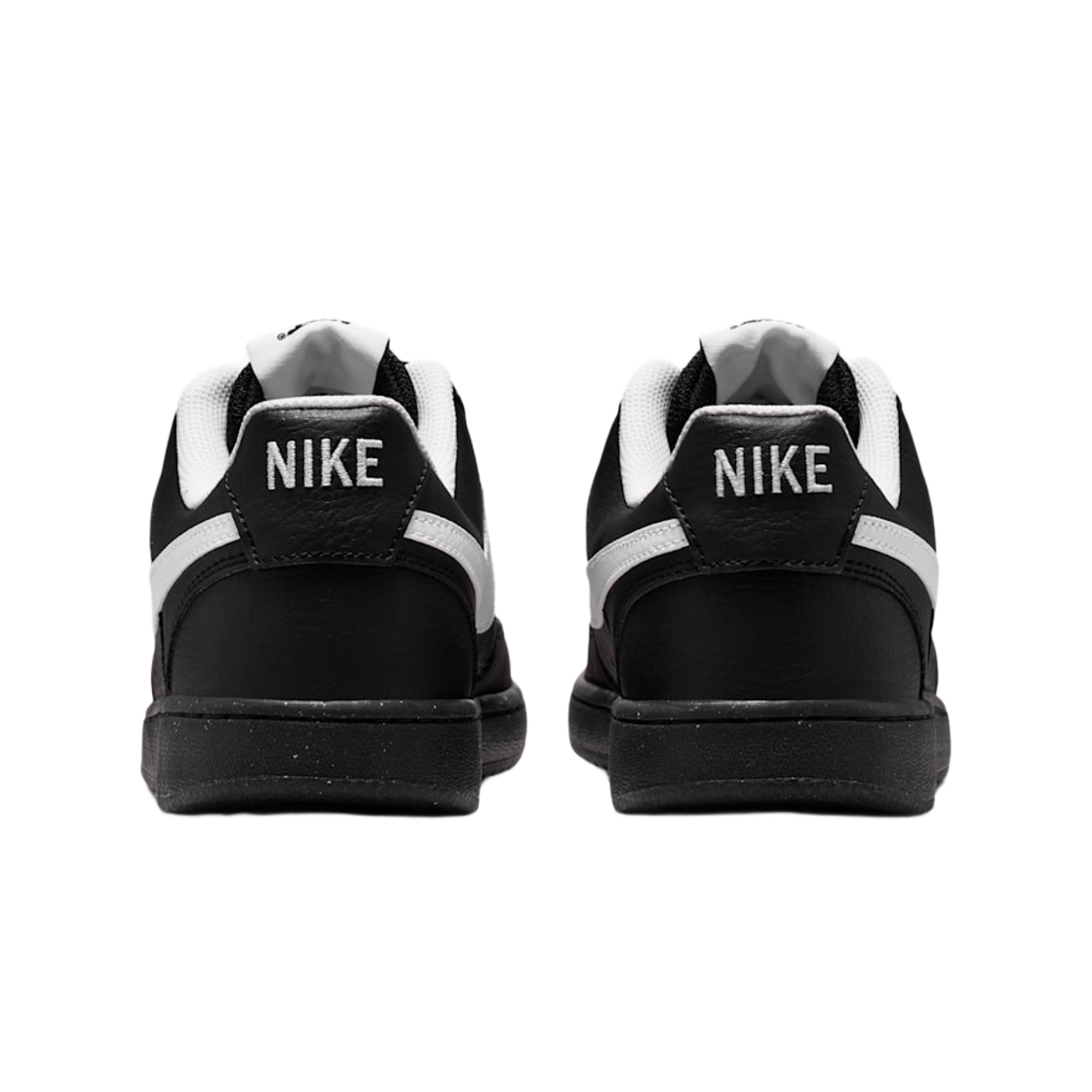 (W) 나이키 코트 비전 로우 블랙 화이트((W) Nike Court Vision Low Black White) - 3