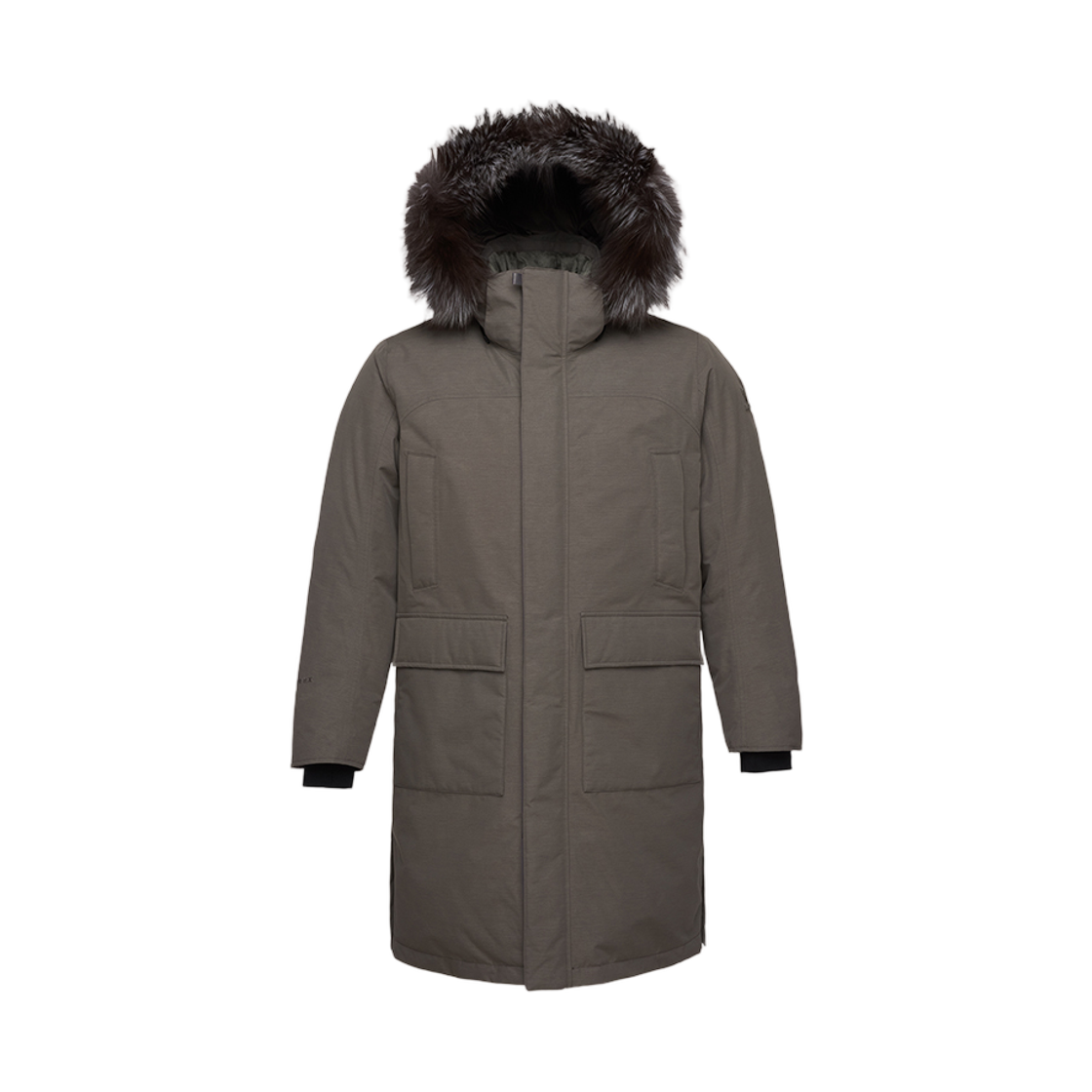 1BYPAWU003D3 Black Yak Alaya Gore-Tex Down Jacket #1 Dark Taupe Gray