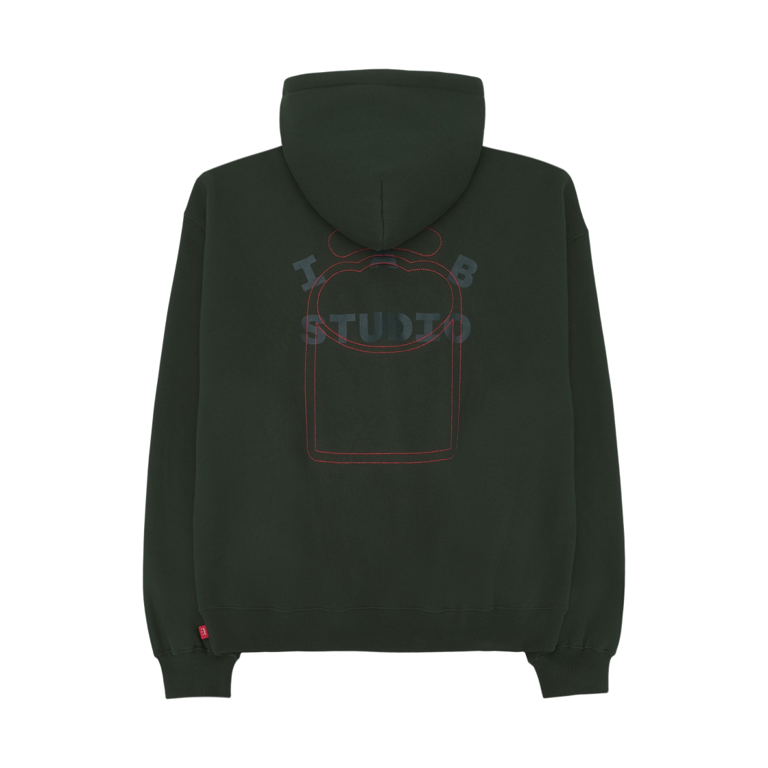 - IAB Studio x Otoki Ketchup Zip-Up Hoodie Deep Green